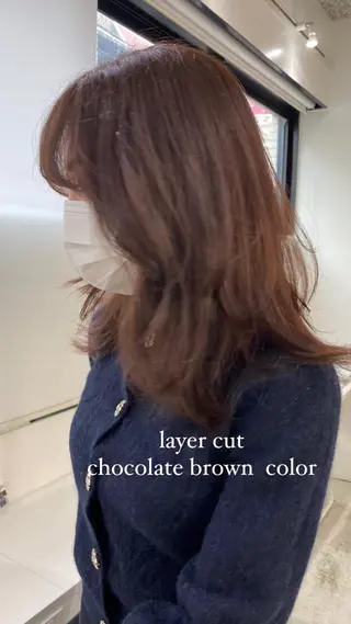 セミロング ୨୧柔らかいカラー nozomi ୨୧のヘアスタイル