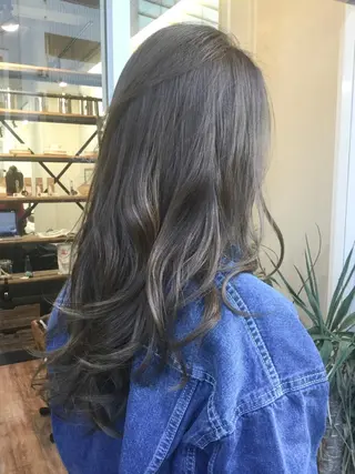 ショート ミディアム セミロング ロング カラー moku所属・【mokuオーナー】 ちはるのヘアスタイル