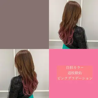 ロング カラー mira share salon所属・ブリーチカラー🐼 sayukiのヘアスタイル