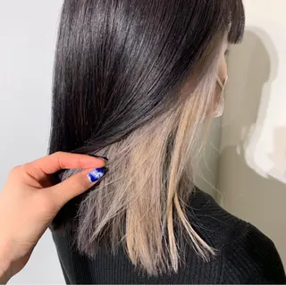 セミロング カラー ヘアセット/艶カラー 💐nao.のヘアスタイル