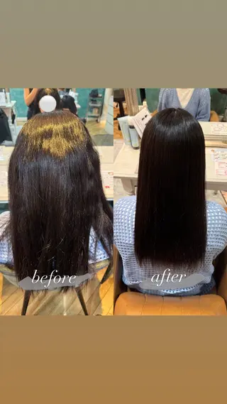 ロング ボブ/透明感カラー /しなる🌷のヘアスタイル