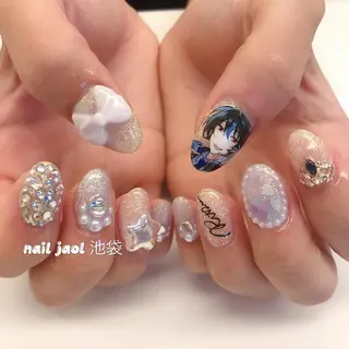 ミディアム nail jaol池袋店所属・ネイルJaol 池袋のネイルデザイン