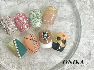 ネイル ONIKA Nail 青山通り店所属・ONIKA Nail 表参道A4徒歩2分のネイルデザイン