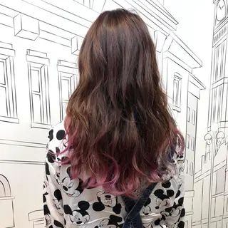 ロング カラー レイヤー,ボブ / 彩未のヘアスタイル