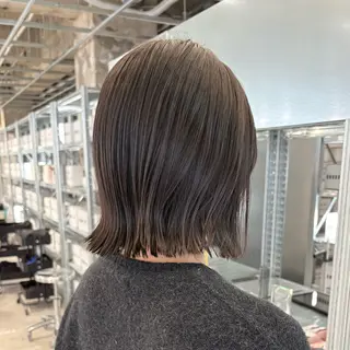 ミディアム カラー ✨縮毛矯正/ボブ✨ 佐藤 さくらのヘアスタイル