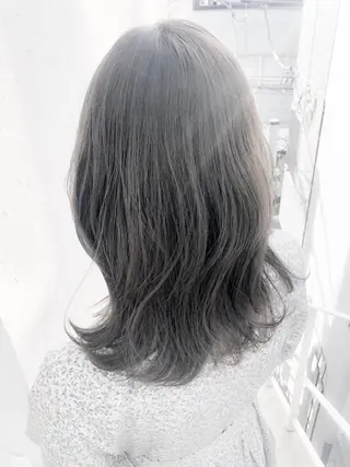 ミディアム カラー グレージュ/髪質改善 Yamato.hのヘアスタイル