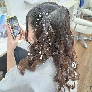 ヘアアレンジ GLOSS❤︎ Harunaのヘアスタイル