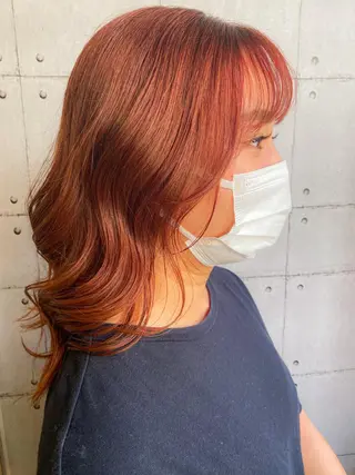 セミロング 福元友梨 ディレクター✂️のヘアスタイル