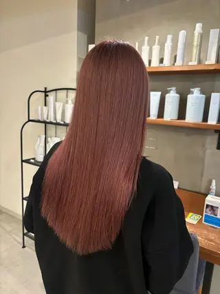 ロング カラー ロカリタ キョウト所属・山形 梨沙のヘアスタイル