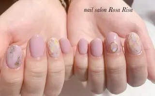 ミディアム ネイル ネイルスタジオ シェイクユアハンズのネイルデザイン