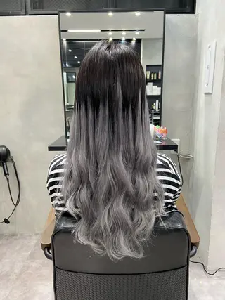 ロング カラー ヘアアレンジ ar+ ❤︎ maiのヘアスタイル