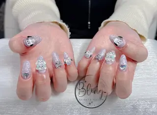 セミロング Bling Salonのネイルデザイン
