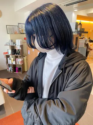 ミディアム カラー 透明感カラーブリーチ 🌼シゲモトアヤ🌼のヘアスタイル