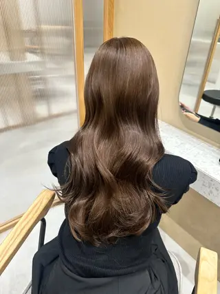 ロング カラー 中韓style 💄🤍愛子🇨🇳のヘアスタイル