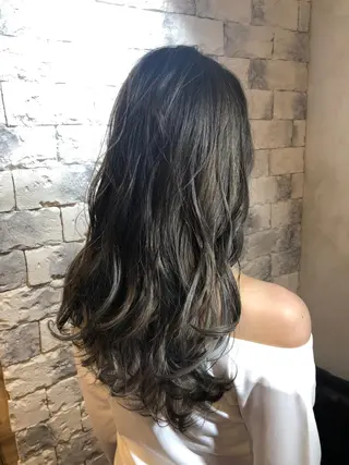 ロング カラー ヘアアレンジ ネイル マツエク・マツパ AUBE HAIRazul吉祥寺所属・綺麗な髪質にしたい方 限定🌈清水　祥のヘアスタイル
