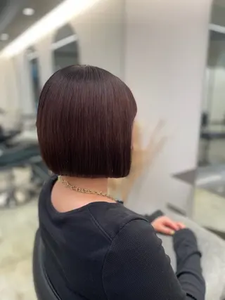 ミディアム 🤍ショートボブ 🤍NANAMI🤍のヘアスタイル