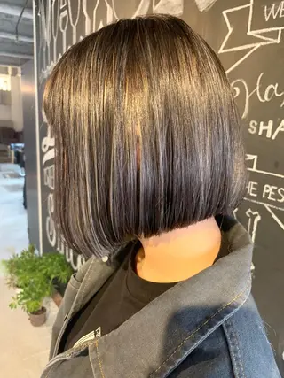 ショート カラー メンズヘア/レイヤー /ボブ山内春輝のヘアスタイル