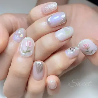 ネイル sweet 仲野陽子のネイルデザイン