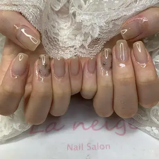 ネイル La neige* yuki 🥯🍑のネイルデザイン
