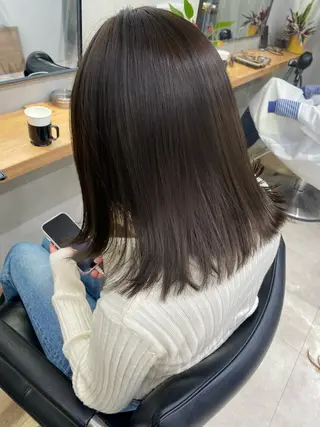 ミディアム カラー noa/ 渋谷のヘアスタイル