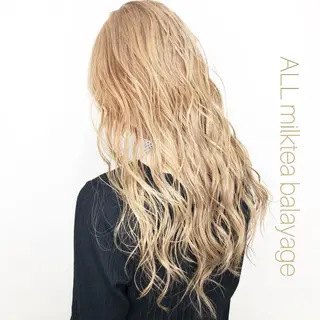 ロング 太白区白髪ぼかし/ ボブカット/千葉達人のヘアスタイル