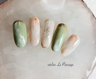ネイル Atelier Le Passage所属・h nakatsukaのネイルデザイン