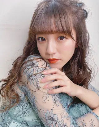 セミロング GiseL アンリのヘアスタイル