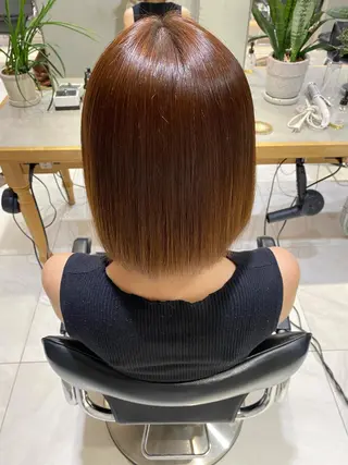 ショート 🌻暖色カラー🌻 sakuraのヘアスタイル