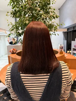 ミディアム カラー ayaka |トレンドヘアのヘアスタイル