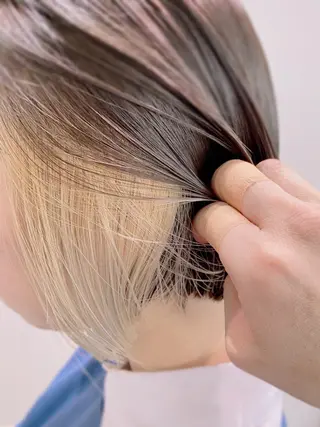 ショート カラー Resta所属・カミヤ タカヒロのヘアスタイル