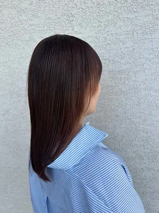 ミディアム カラー air vila所属・Kako .kのヘアスタイル