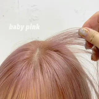 セミロング カラー raika .のヘアスタイル