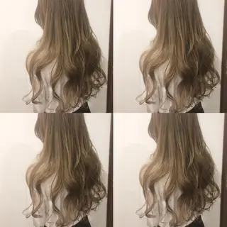 ロング カラー レイヤーカット匠 イソザキノリユキのヘアスタイル