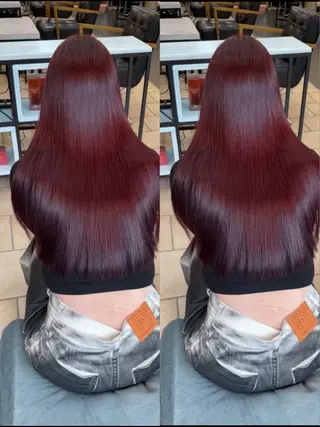 ロング カラー 暖色カラー🩷 /たくみ。のヘアスタイル