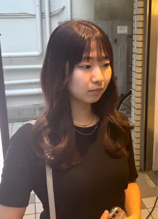 ロング カラー 🫧𝙞𝙢𝙖𝙞 ️当日OK🫧のヘアスタイル