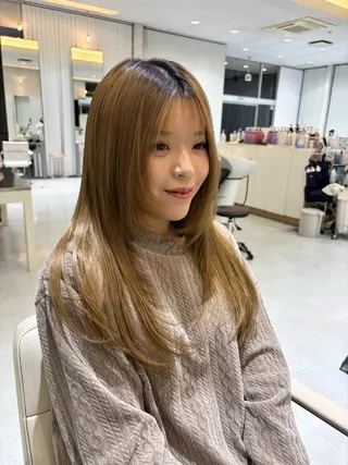 ロング U hair師勝 成戸飛羽磨のヘアスタイル