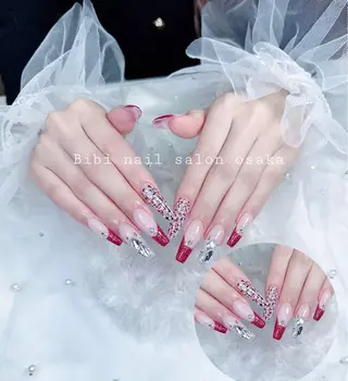 セミロング Bibi beauty spa Osaka所属・Bibi nail Osakaのネイルデザイン