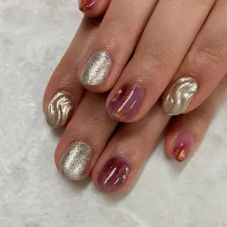 ネイル 黒沢 直子のネイルデザイン