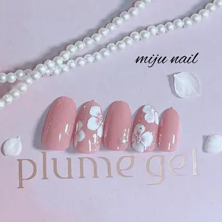 ネイル ❁miju nail 大人上品/自爪育成のネイルデザイン