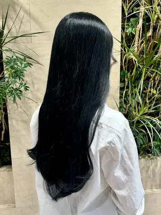 ロング カラー 暖色/レイヤーカット /艶髪/髪質改善/のマツエク・マツパデザイン