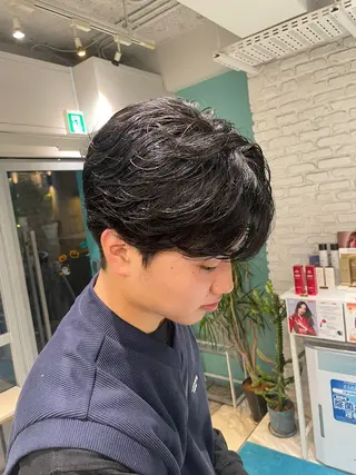 ショート パーマ メンズ メンズ特化型美容師 sakuraのヘアスタイル