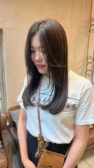 セミロング カラー rise /メンズカットのヘアスタイル