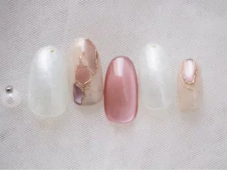 ネイル トップネイリスト Ribbon立川店のネイルデザイン