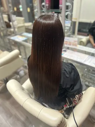 ロング ヘアーメイクWiLL梅田店所属・艶カラー✨／ 荒堀 結香のヘアスタイル