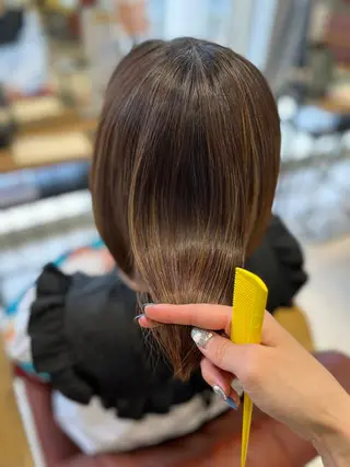 ミディアム パーマ GranCieux 水戸/まつパ🧡黒柳の眉毛・アイブロウイメージ