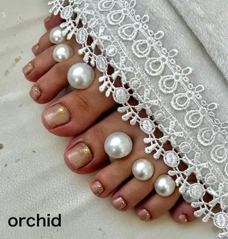 ネイル orchid ♡オーキッドのネイルデザイン