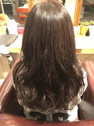 ロング カラー 韓国風カット/ 髪質改善 黒崎のヘアスタイル