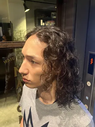 ロング メンズ MANON BY  H所属・Watarai Yuukiのヘアスタイル