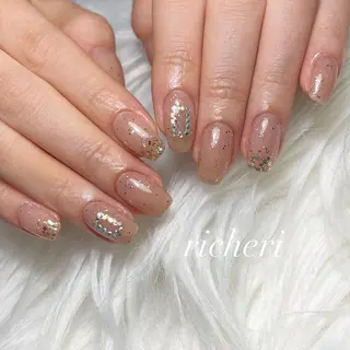 ミディアム ネイル richeri beautyのネイルデザイン