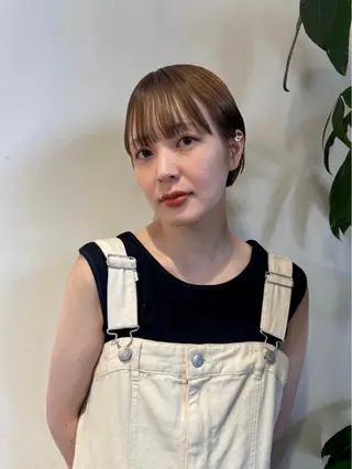 ショート 垣内 奈緒のヘアスタイル